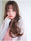 ANGELICA  メルティブラウン 韓国風ゆる巻き 大人かわいい