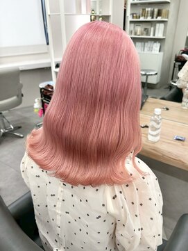 ベレーザ 渋谷(BELEZA) 12810ホワイトピンクラベンダーミルクティー髪質改善韓国風巻き