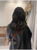 暗髪ダークグレージュ