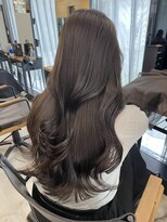 コート 表参道(Cote)&nbsp;レイヤーロング/韓国レイヤー ショコラブラウンオリーブベージュ