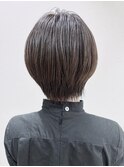 夏くびれヘアアプリコットオレンジハイライトカラー
