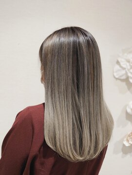 アッシュ 清瀬店(Ash) 【髪質改善】グレー系イルミナカラー　Ash清瀬 大嶋