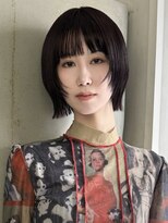 アルテヘアー(arte HAIR)&nbsp;【arteHAIR】ボブウルフ/切りっぱなしボブ/レイヤー/ボルドー