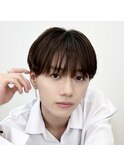 men's/メンズ/刈り上げ/センターパート/ダウンパーマ/池袋