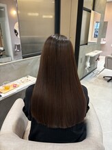 髪質改善カラーで叶う、フィルターなしでも盛れる髪に！