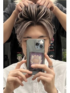 ヌエン 渋谷(NU/EN) メンズバレイヤージュ/メンズシャドールーツ