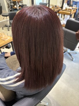 アン ビー(an B) レッドブラウン