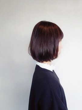 ラトリエコンタン(L´atelier Content) 30代40代50代おすすめ マッシュボブ×ベージュアッシュ