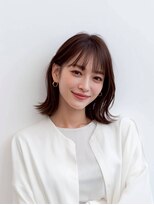 コアフィールド マサコ島田店&nbsp;大人ガーリー/ダークアッシュ/似合わせカット