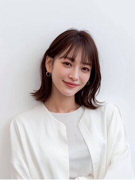 コアフィールド マサコ島田店 大人ガーリー/ダークアッシュ/似合わせカット