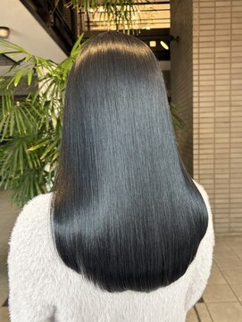 ディスイズ(thisis) 【thisis】ブルーブラック 韓国風/レイヤーカット