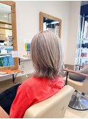 白髪ぼかし細めハイライト30代40代50代【藤沢　藤沢駅】