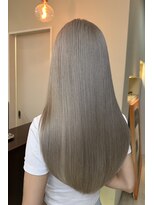 タイドヘア 茨木店(TIDE HAIR) ホワイトミルクティーベージュ