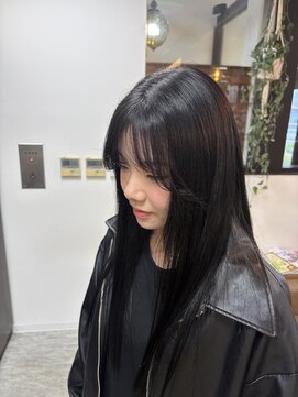 コアヘアー(core hair) 黒染めカラー