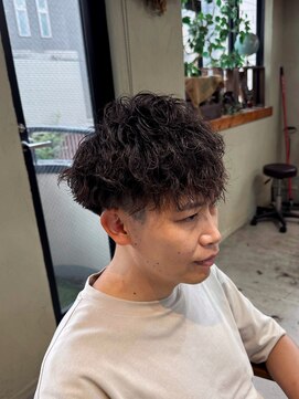 ロルド シェリ(Rold Cheri) 【山本智文】ツイストスパイラルパーマメンズマッシュ