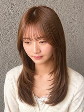 サラジュ 仁川店(SARAJU)&nbsp;西平担当 ブリーチあり×キャラメルベージュ×レイヤー