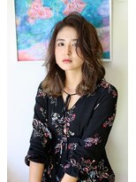 エミュー 湘南台店(emue) メルティカラー/似合わせカット/ウェーブミディアム/湘南台