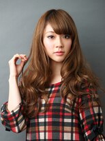 ノブ ヘアデザイン 大船店(NOB hairdesign) 【NOB HAIR DESING 大船店】巻き髪風艶カラースタイル