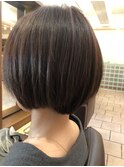 お手入れ簡単ひし形ショート 時短で簡単スタイリング