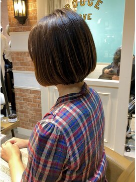 ロンド ルージュ 銀座店(Lond rouge) 【山野 俊貴】リアルお客様☆オーダー殺到内巻きワンカールボブ