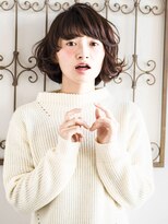 センス(SENSE)&nbsp;【自由が丘 SENSE　stylist関谷】重ためボブ×カールスタイル