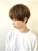 20代30代 マッシュショート
