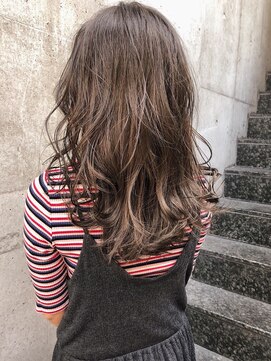 ソルトウォーター(SALT WATER) 外国人風 フォギーベージュ ナチュラルハイライト