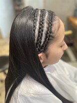 ポルム パプリカ(polum paprika)&nbsp;ポイントブレイズヘアセット◎発表会