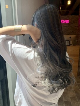 スターリバー(STAR RIVER) インナーカラー×パールグレー