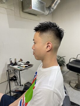 メリケンバーバーショップ フクオカ(MERICAN BARBERSHOP FUK) サマーフェード
