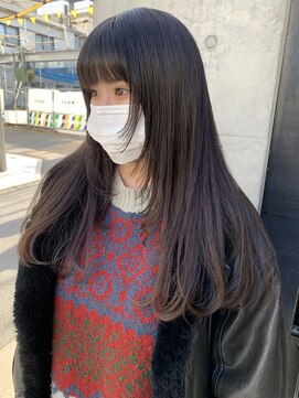 アクアオモテサンドウ(ACQUA omotesando) ◇ワンカールできまる♪ロングウルフカット!