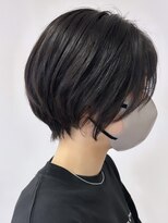 ヘッズ 本八幡店(HEADS)&nbsp;ショート 大人ショート　マチルダボブ　ピンクベージュ