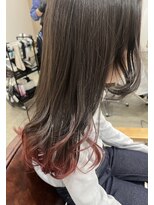 サロン(SALON) キッズカラー＋毛先カラーピンク