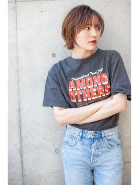 アッシュ 池袋店(Ash) 10代20代30代40代『ボーイッシュショートボブ』　　＃池袋駅