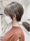 大人可愛いショートスタイル