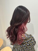 アメリ(ameri)&nbsp;【ameri satomi】ダークピンク×ピンクのデザインカラー