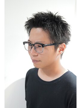 ルックグッドストア タカラヅカ(LOOK GOOD STORE TAKARAZUKA) メンズカットアップバングベリーショート0902