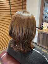 ラプチャー 蟹江店(rapture)&nbsp;大人っぽい外ハネセミロングで色っぽカジュアル