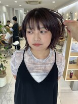 ヴァンカウンシル 金山(VANCOUNCIL kanayama)&nbsp;ウルフボブ×カシスカラー