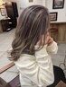 【バレイヤージュ】ブリーチバレイヤージュ＋カット￥17000