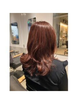 グラスバイネオリーブ 大倉山駅前店(grace by neolive) 暖色レイヤースタイル/セミロング