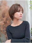 【GEEKS渋谷】ナチュラルショートウルフ/30代40代/小顔/冬カラー