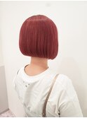 ミニボブ/ハイトーンカラー/ピンクカラー