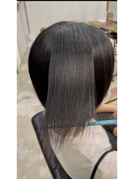 ロディーナコク 大口 新子安(rodina.coc) 【ショートでもかけれる美髪矯正】/黒髪/ヘルシースタイル