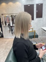 リミットバイアフィナー 大宮店(limit by Afinar)&nbsp;ブリーチ2回ホワイトミルクティー