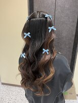 ミラ(Mila)&nbsp;カジュアルハーフツイン★簡単カジュアルアレンジ