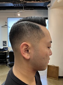 ワンワンオー バーバーショップ 博多店(@110 BARBER SHOP) 濡れパン