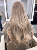   [美髪/ワイドバング/ホワイトブロンド/イメチェン/新宿]