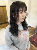 春パーマヘルシースタイルショコラアッシュふんわり美髪