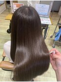 夏髪質改善ストレート×韓国風レイヤーカット♪美髪チャージ